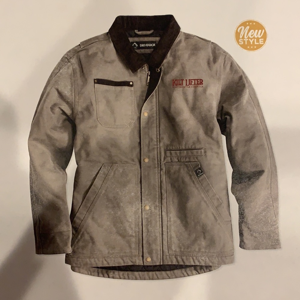 Dri-Duck Rambler Jacket. Sz XL. Gravel